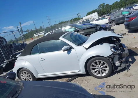 2018 Volkswagen Beetle 2.0T Coast/2.0T S/2.0T Se из США, поврежденный, VIN 3VW5DAAT1JM507249
